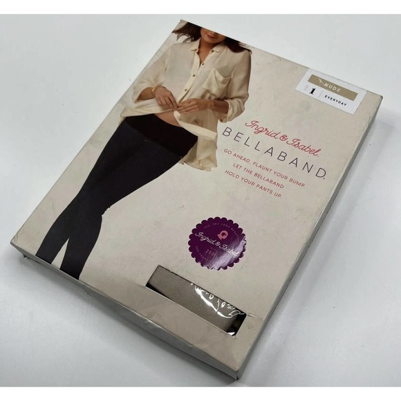 NWT Ingrid & Isabel Bellaband Everyday Maternity Support Size 1 Women’s Nude - Picture 4 of 4